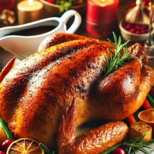 Passo a passo para fazer um delicioso Peru de Natal Recheado